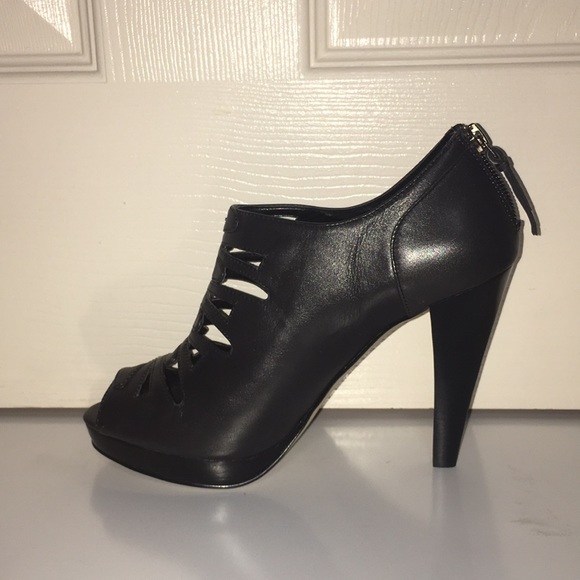 Vintage Rare Calvin Klein Leather Heels - Picture 1 of 5